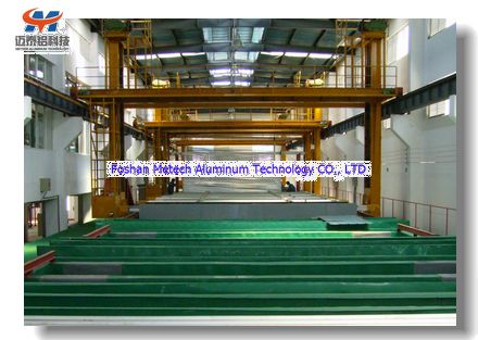 Aluminum Profile Anodizing And Electrophoresis Production Line