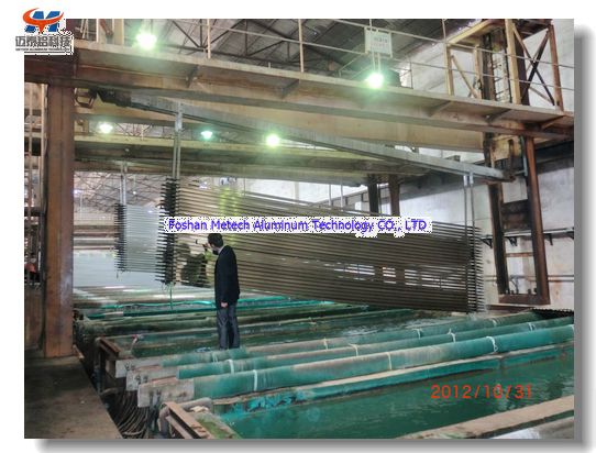 Aluminum Profile Anodizing And Electrophoresis Production Line