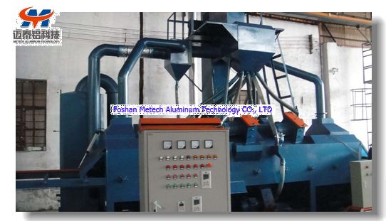 Automatic Aluminum Profile Shot Blasting Machine