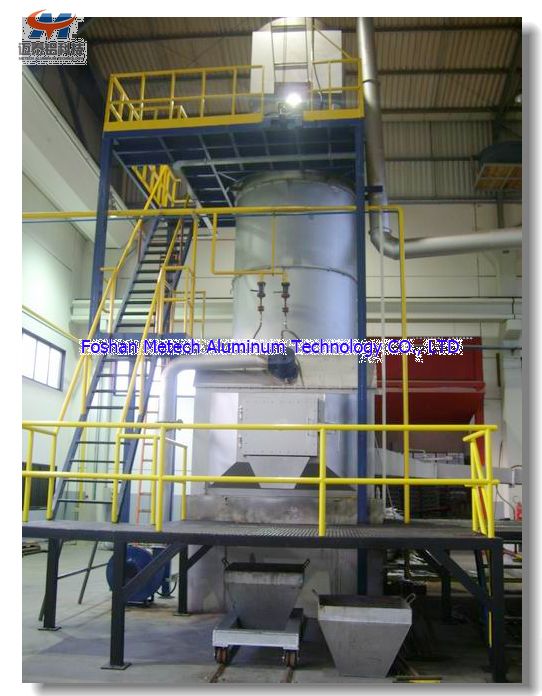 Vertical Energy-saving Melting Furnaces of Aluminum Rod Line