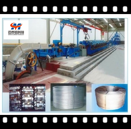 Aluminum Alloy Rod Continuous Casting &Rolling Machine