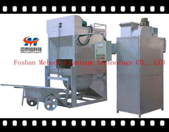 Aluminum dross processing machine